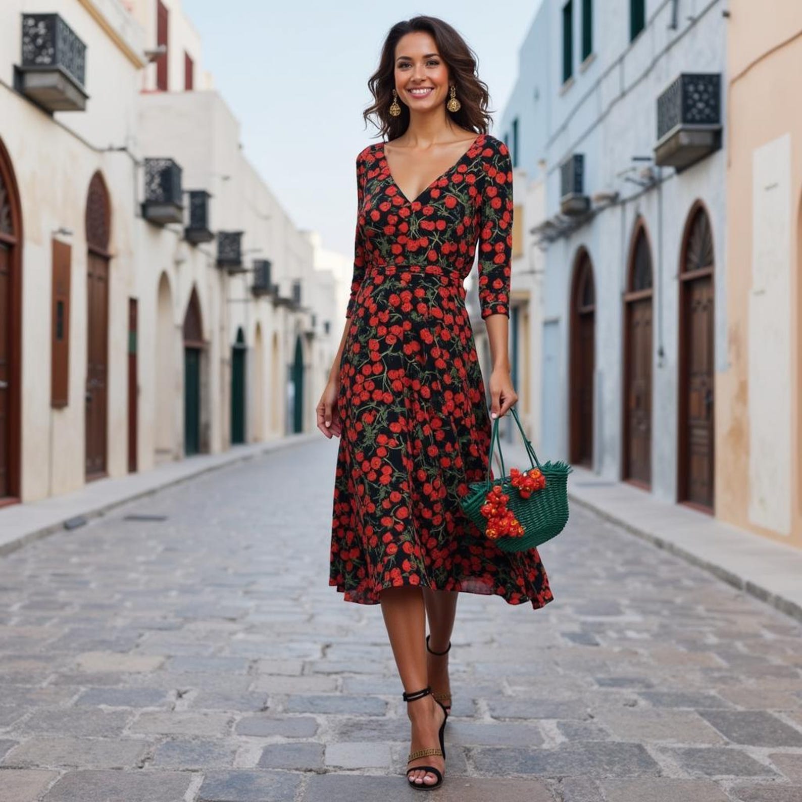 PDF Digital Sewing Pattern Joana Dress | Half Circle Dress Pattern ...