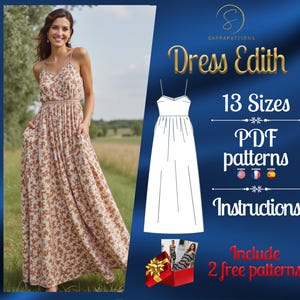 loose dress pattern free 14+ Free Summer Dress Sewing Patterns for Women