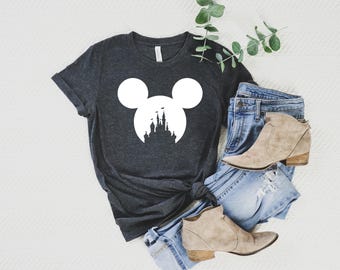 Disney Shirts, Minnie Ear Shirt, Disney Vacation Shirts,  Disneyland Shirts, Disney Trip Shirts, Disney Family Shirts,Disney Matching Shirts