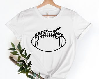 Game Day Football Shirt, Football Shirt, Football Season Tee, Women Football Shirt, Game Day Shirt, Football Team Shirt, Football Fan Shirt