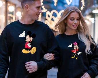 Disney Family Shirt, Disney Couple Shirt, Mickey & Minnie Mouse Valentine’s Day Shirt, Kiss Shirt, Love Shirt for Disney World, Mickey Mouse
