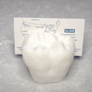 Porta-cartão de visita para dentista, dente molar, odontológico, ortodontia, acessório organizador de mesa, higienista dental, endodontia, periodontista