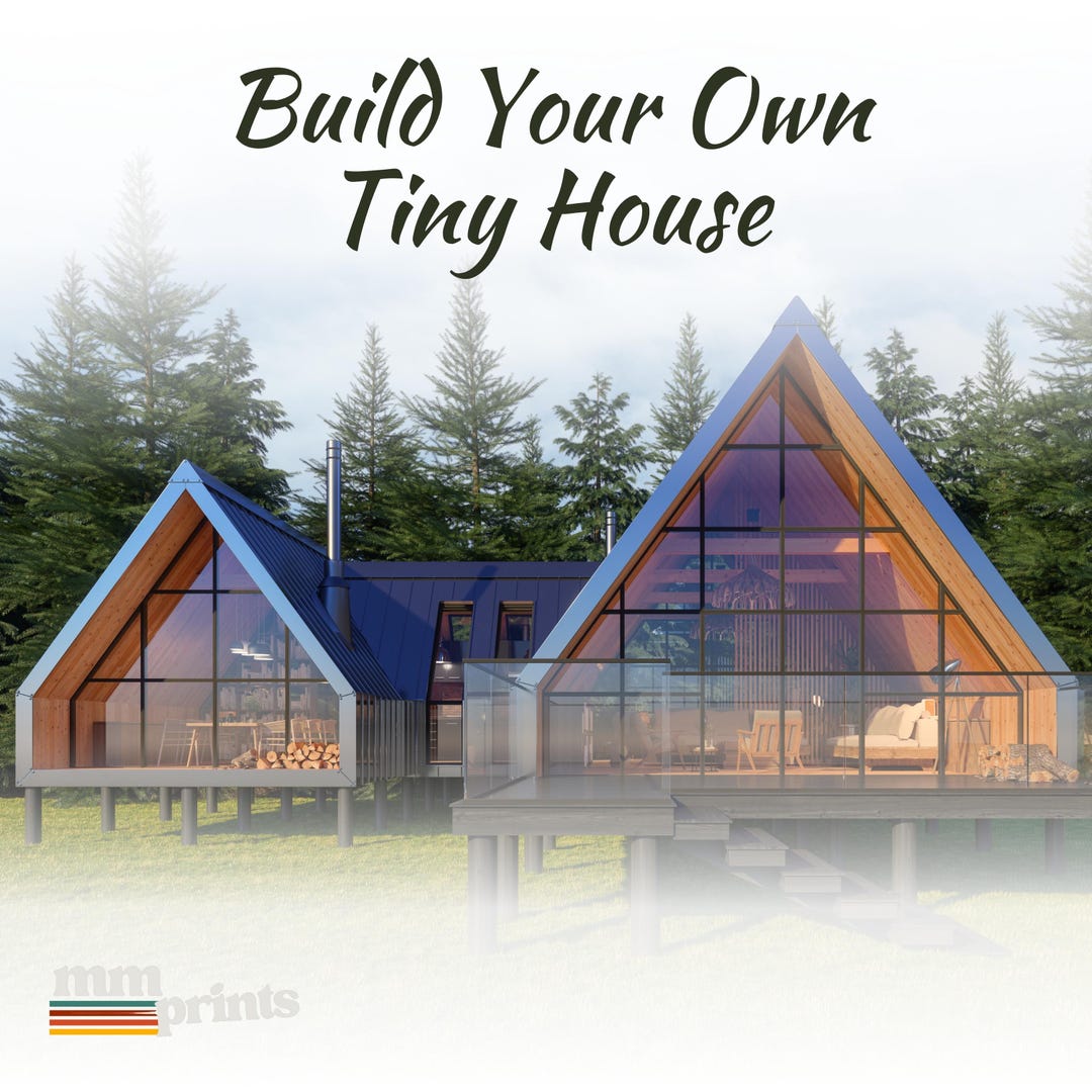 Tiny House Build Your Own Tiny House Loft Creative Natural Tiny House ...
