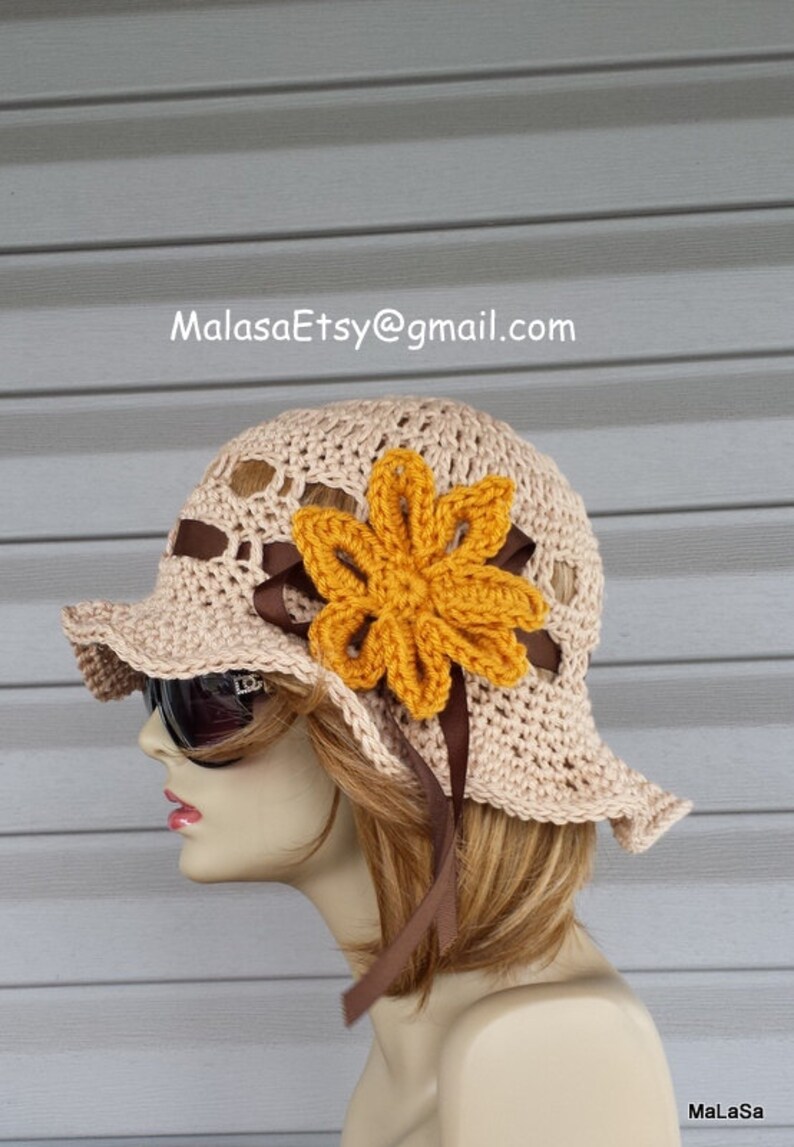 summer cloche hat crochet