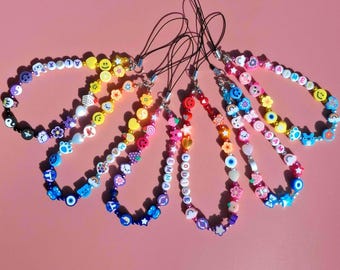 Personalised LGBTQ Phone Charm : Custom Rainbow Pride Name Charm