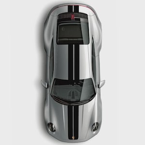 Full Custom Dual Rally First Hood Roof Rear Decal for Porsche 911 2020-2025 992