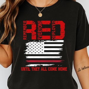 Red Friday Veterans PNG | Remember Everyone Deployed SVG (Digital Download)