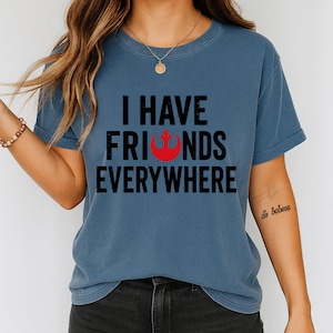 Andor Rebel Symbol Tee Design: I Have Friends Everywhere PNG, SVG (Digital Download)