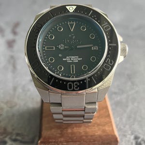 Orologio personalizzato in stile subacqueo "Blue Moon" Mod NH35
