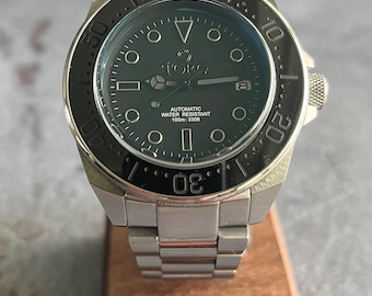 Custom “Blue Moon” Mod NH35 Dive style watch