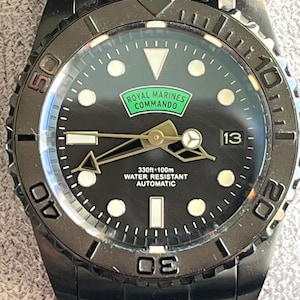 Military themed NH35 Mod watch