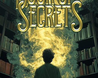 BOOKOFSECRETS / Portada de libro PREFABRICADA / Portadas de libros económicas / Fantasía, YA