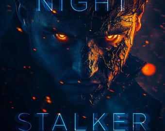 NACHTSTALKER | VORMADE Buchhülle | Buchhüllen | Fantasy, Horror, Thriller, Sci-Fi, Suspense, Krimi