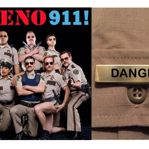 RENO 911 Sheriff Deputy Name Badge - Halloween / Cosplay Costume