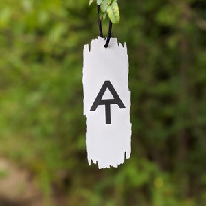 Appalachian Trail AT White Blaze Sign Ornament Decoration