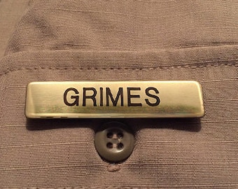 Rick Grimes Sheriff Name Badge - AMC The Walking Dead Costume
