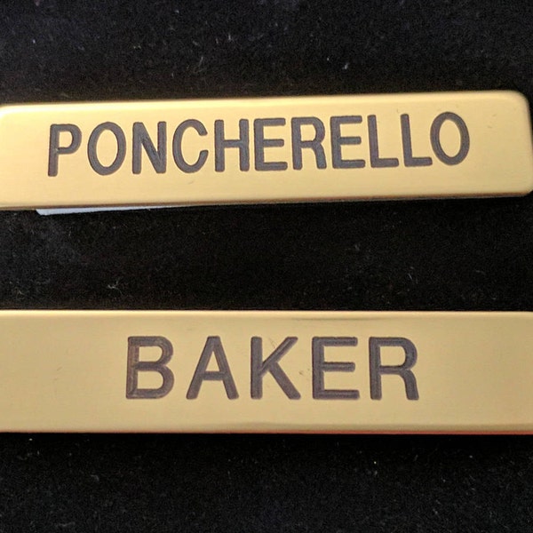 C.H.I.P.S Frank Poncherello or Baker Name Badge - CHIPS Ponch Halloween Cosplay Costume Prop Accessory