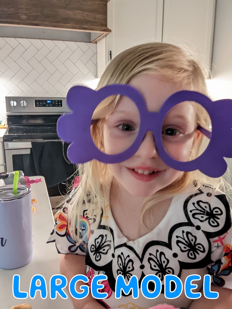 Bluey & Bingo Heeler Rita Grannies Glasses Prop Costume Etsy