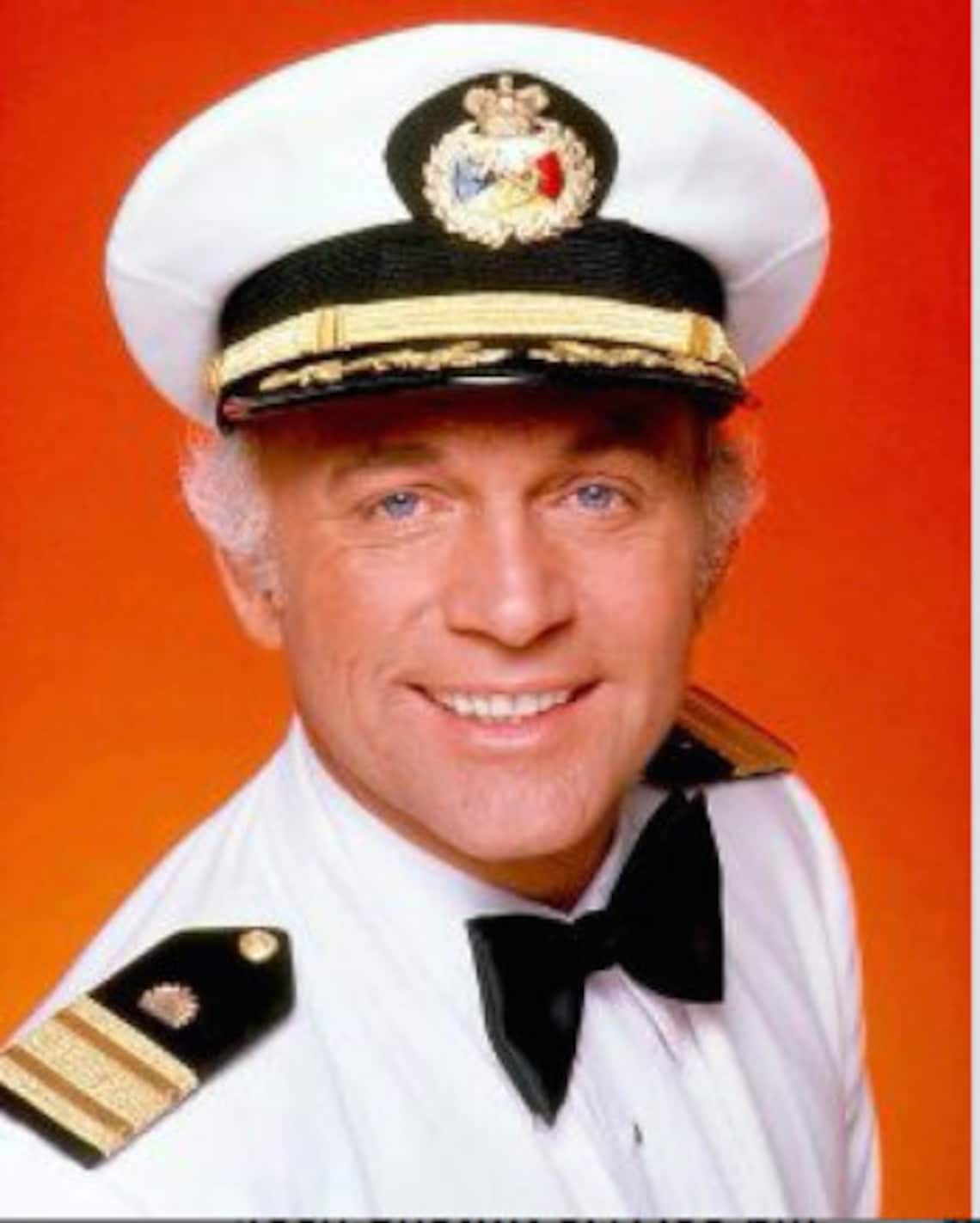 The Love Boat Merrill Stubing Captain Name Badge Tag Cosplay Etsy