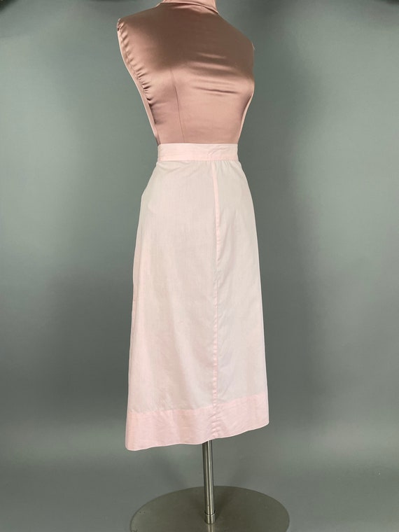 1950s dress set vintage 50s PASTEL RAINBOW PINK c… - image 6