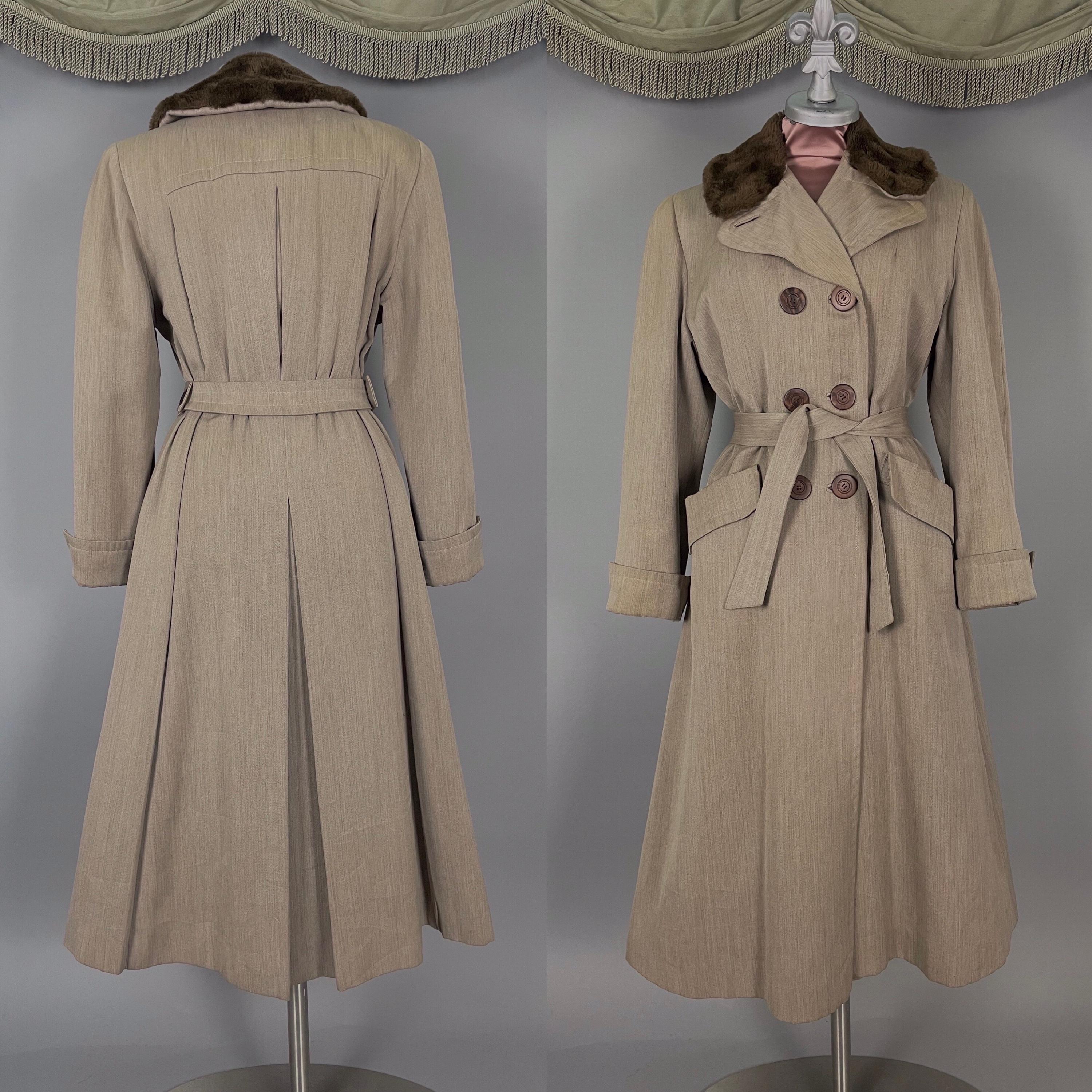 ジャケット・アウター 40s vintage coat 1940s Coat - Etsy