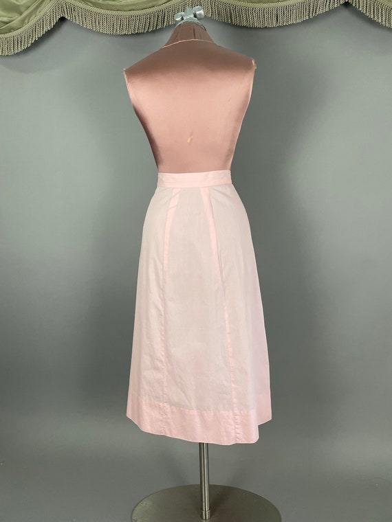 1950s dress set vintage 50s PASTEL RAINBOW PINK c… - image 4