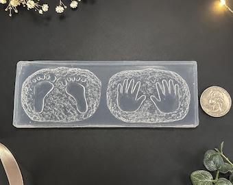 Baby Hands & Feet Silicone Rubber Mold, baby mold