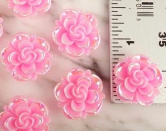 Small Rose flower silicone mold Plaster Silicone Mold Gypsum Flowers Ornament Molds Candle Decoration Mould