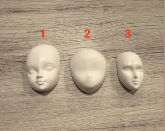 Doll Face Silicone Mold Cartoon Doll Head Candy Cookie Mould DIY Cake Decoration Baking Tools Clay Chocolate Pastry Molds