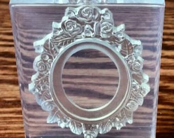 Ornate Victorian Frame Setting Silicone Mold - Jewelry, Charms (Clay Fimo Casting Resin Wax Gumpaste Fondant)