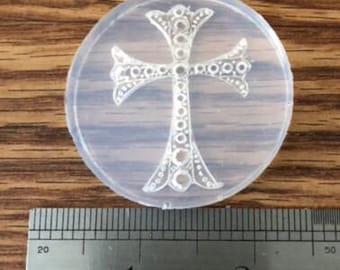 Cross Silicone Mold, Molds, Silicone, Spiritual, Religion , Faith, Crafts, Jewel