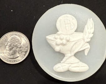 Religious first Comunion silicon mold food safe fondant, crafts resin, chocolate