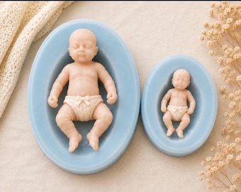 Full Baby Mold and Mini Baby Mold