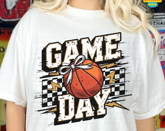 Basketball png, game day png, Game day basketball, Retro Basketball png, Basketball mom png, Basketball mama, Basketball lovers, popular png