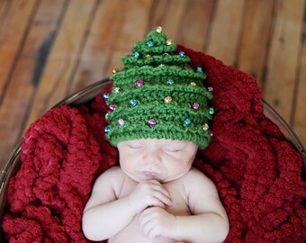 Christmas CROCHET PATTERN HAT Christmas 