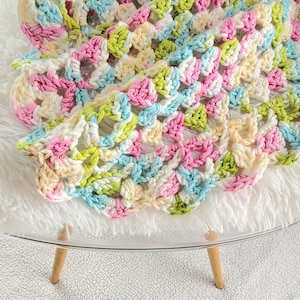 C2C Blanket CROCHET PATTERN  Corner To Corner Afghan C2C Granny Stitch