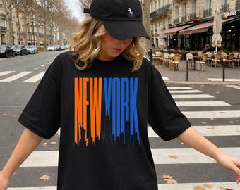 Panorama Nowego Jorku PNG, retro streetwear, grafika sylwetkowa Nowego Jorku, nowoczesny sportowy uniwersytecki plik do pobrania w formacie cyfrowym