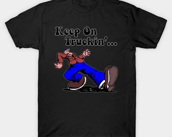 Keep on Truckin Tシャツ - R.crumb ロバート・クラムのコミック