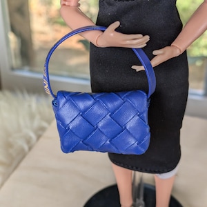 Zuru mini brands fashion Serie 3, Barbie, 1:6, mini blaue Tasche, mini Taschen, Taschen, Accessoires