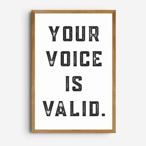 Arte de parede AAC para impressão, terapia da fala, download digital, decoração de conscientização sobre deficiência de comunicação