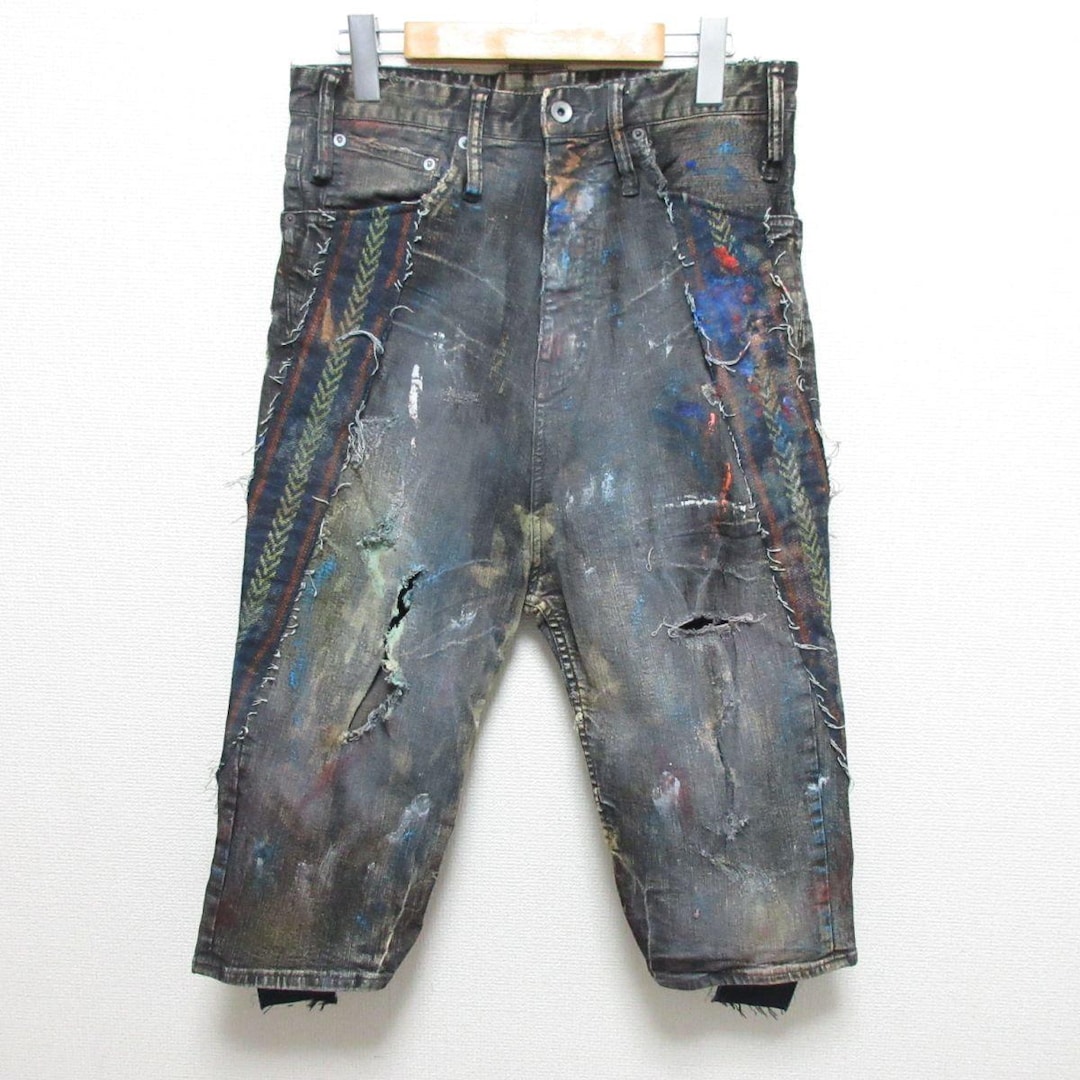 LGB Le Grand Bleu Stretch SARROUEL Pants 3 4 B2D Etsy lgb-le-grand-bleu-stretch-sarrouel-pants-3-4-b2d-etsy