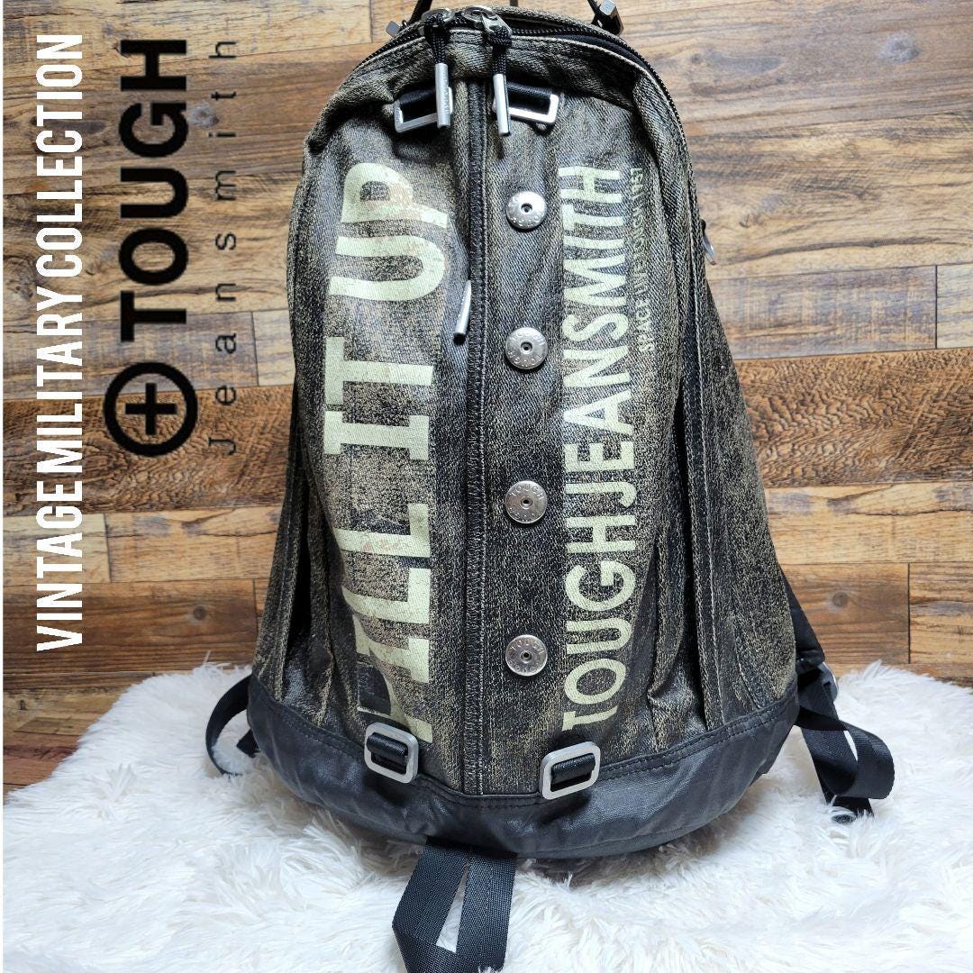 TOUGH JEANS SMITH デカジップ ボディバッグ TOUGH Jeansmith military Collection Backpack/rucksack. - Etsy