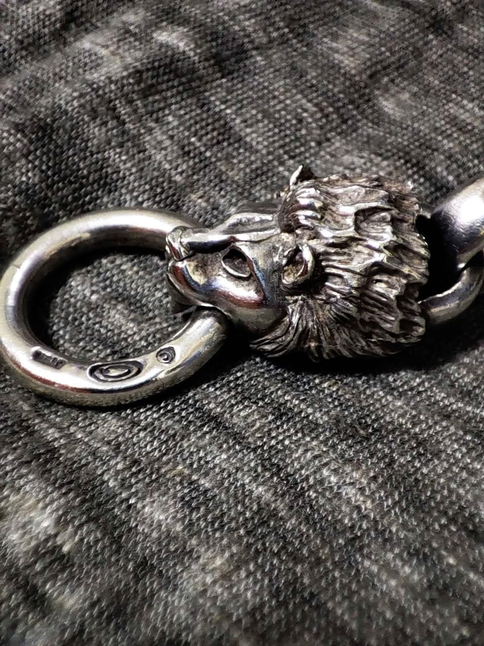 Gabor. Gaboratory. very Rare Silver Necklace of the Brand. Lion