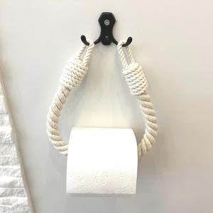 Cotton Rope Toilet Paper Holder: Stylish Bathroom Decor