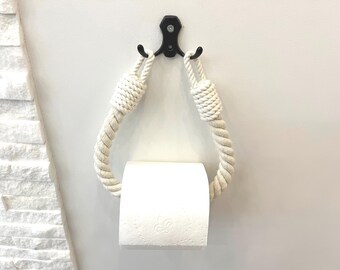 Cotton Rope Toilet Paper Holder: Stylish Bathroom Decor