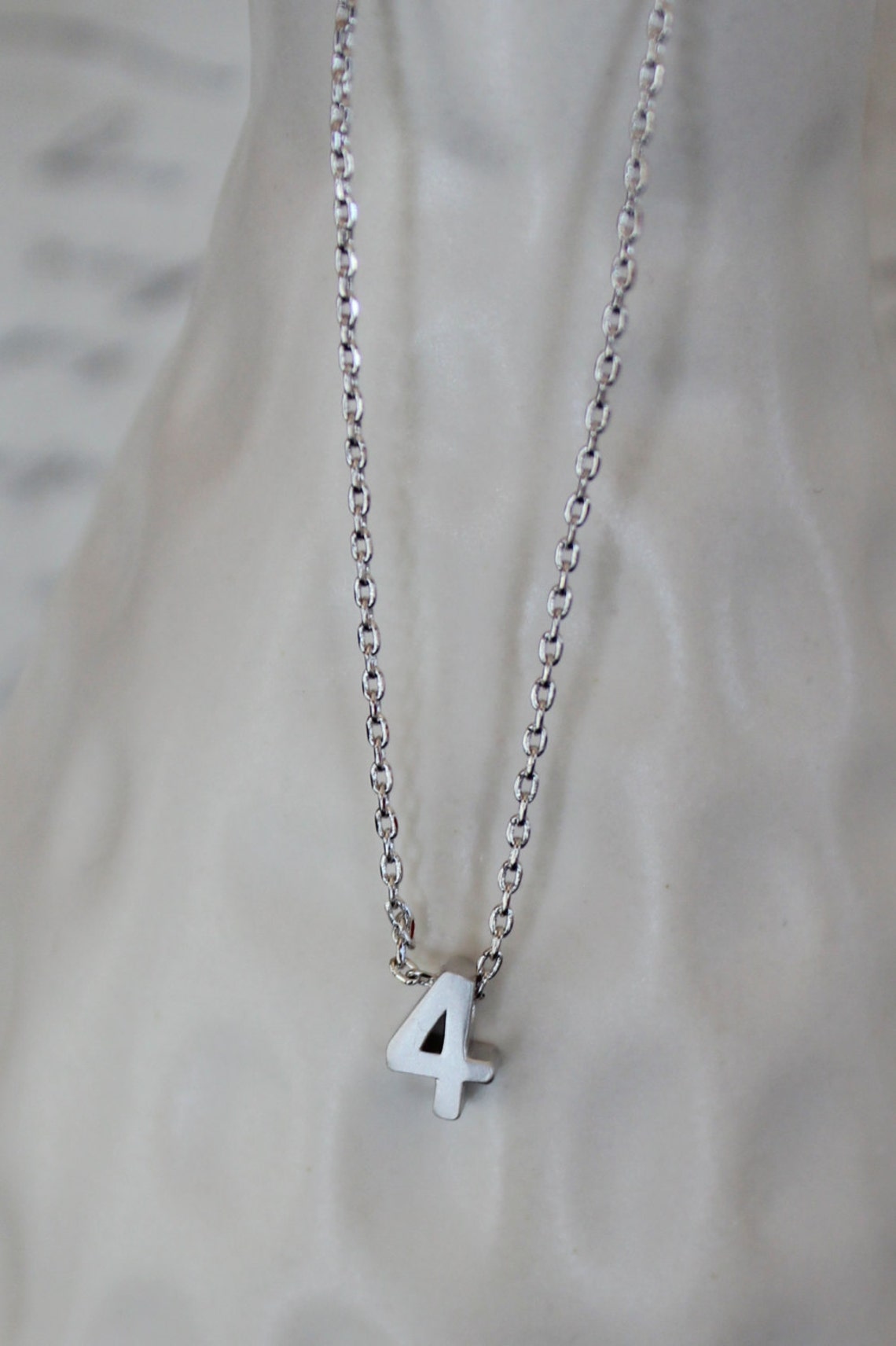 Small number necklace Clearance