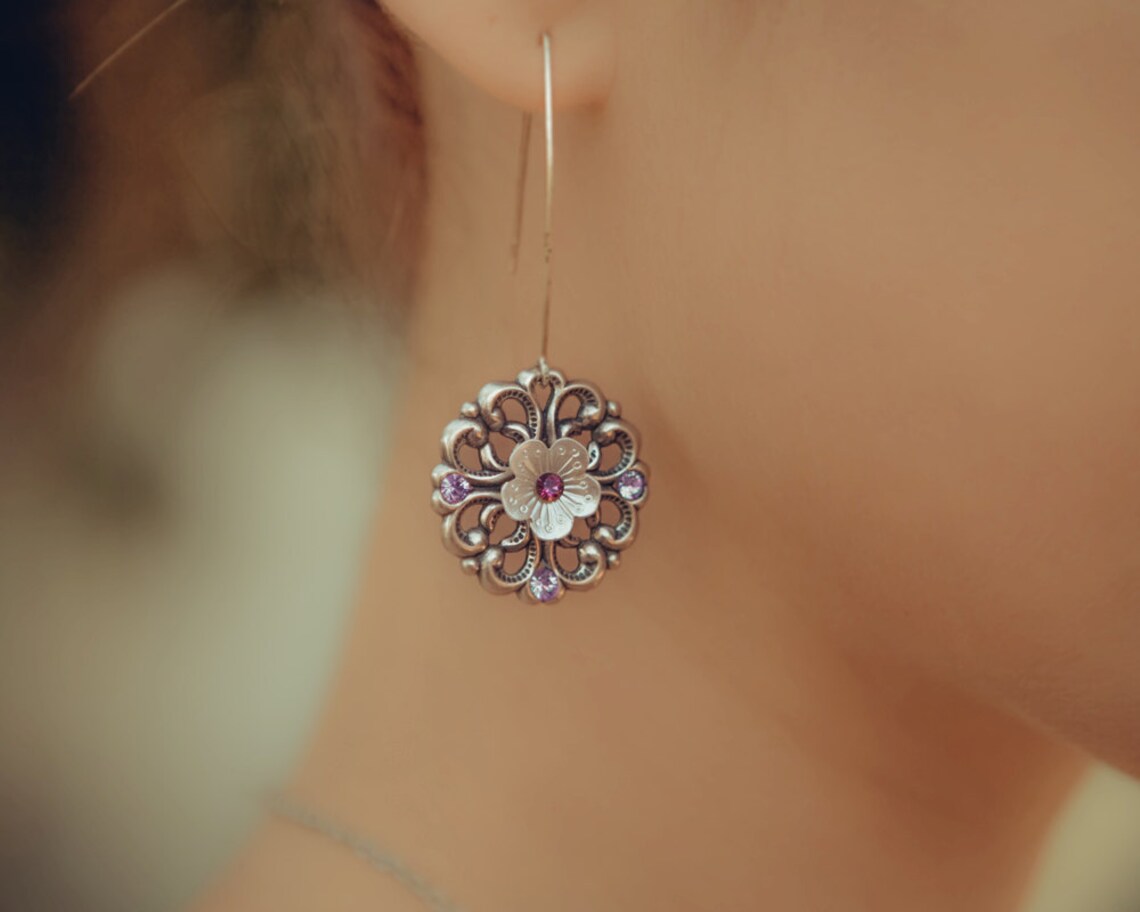 Jewelry Sets for Woman Jewelry Sets for Her Purple Jewelry Etsy