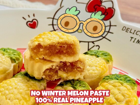 8pcs Taiwanese Pineapple Cakes Low Sugar