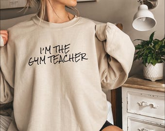 Unisex Gym Hoodie, Gym Teacher Gift, Workout Sweatshirt, Funny Fitness Gift, workout hoodie, Funny Gym Sweatshirt, Lifting,