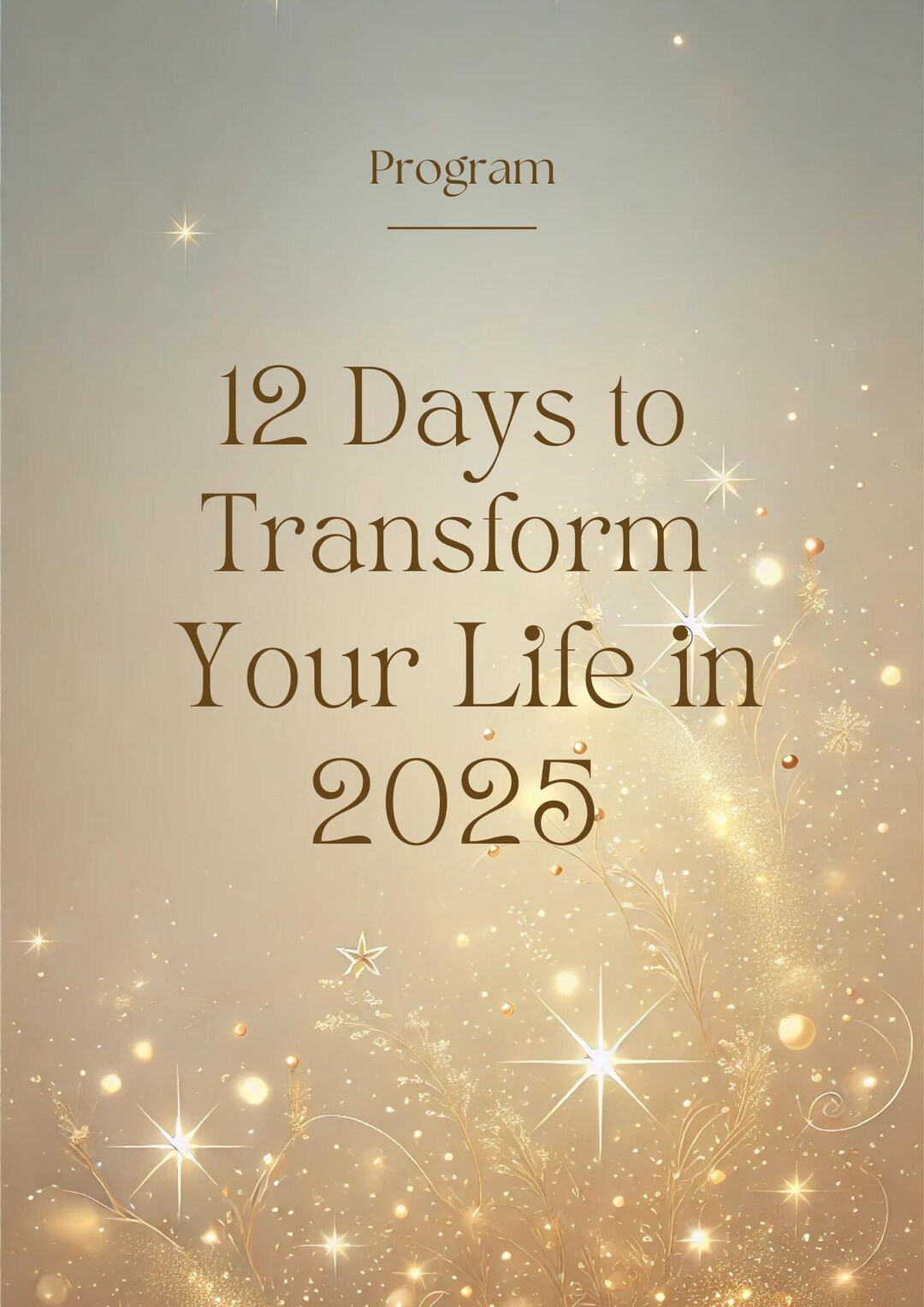12 Days to Transform Your Life in 2025 - Etsy